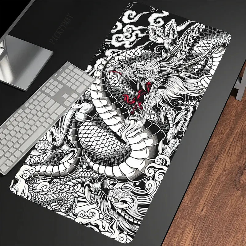 Dragon Desk Mat Gamer Mousepads 40x90cm Mouse Pad Office Desk Pads Large Mousepad Mouse Mats For Computer Dropshipman