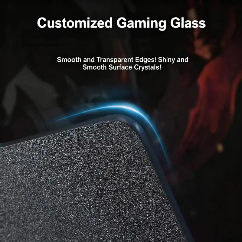 Glass Mousepad Skypad SORA Game Glass Mouse Pad Customized Pattern Smooth Gaming Desk Mat Fps Esports Office Gaming Accessories Dropshipman